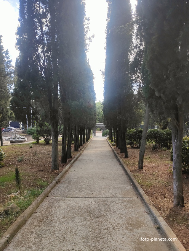 Парк Мурад-Авур  (проект Н. П. Краснова 1913–1916 гг.) - бывшая усадьба ген.-майора Н. Н. Комстадиуса.  На месте леса между оставшимися деревьями посадили 300 пирамидальных кипарисов и 50 саженцев других пород. До 2011г. - террит. санатория «Марат».