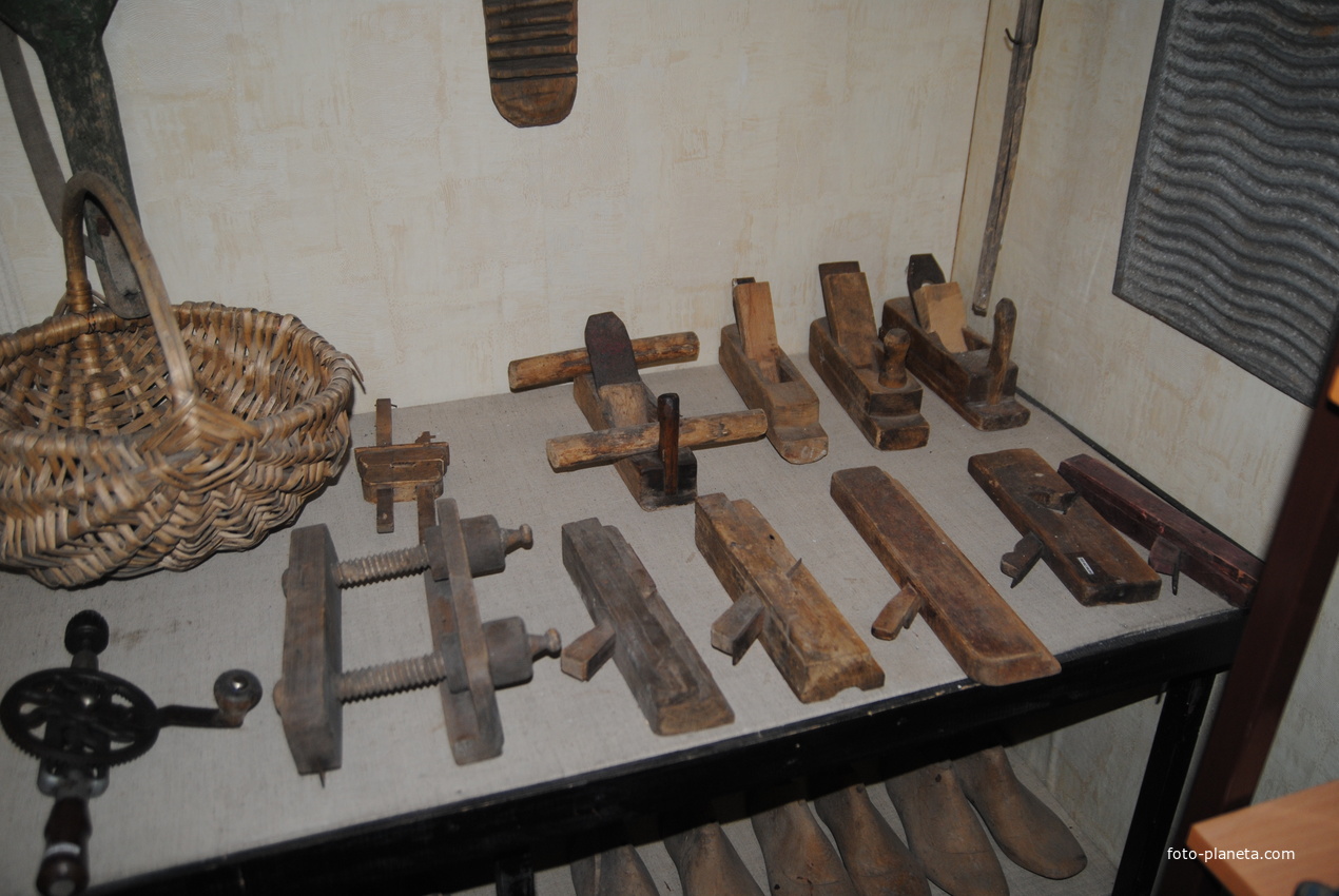 Экспонаты музея.