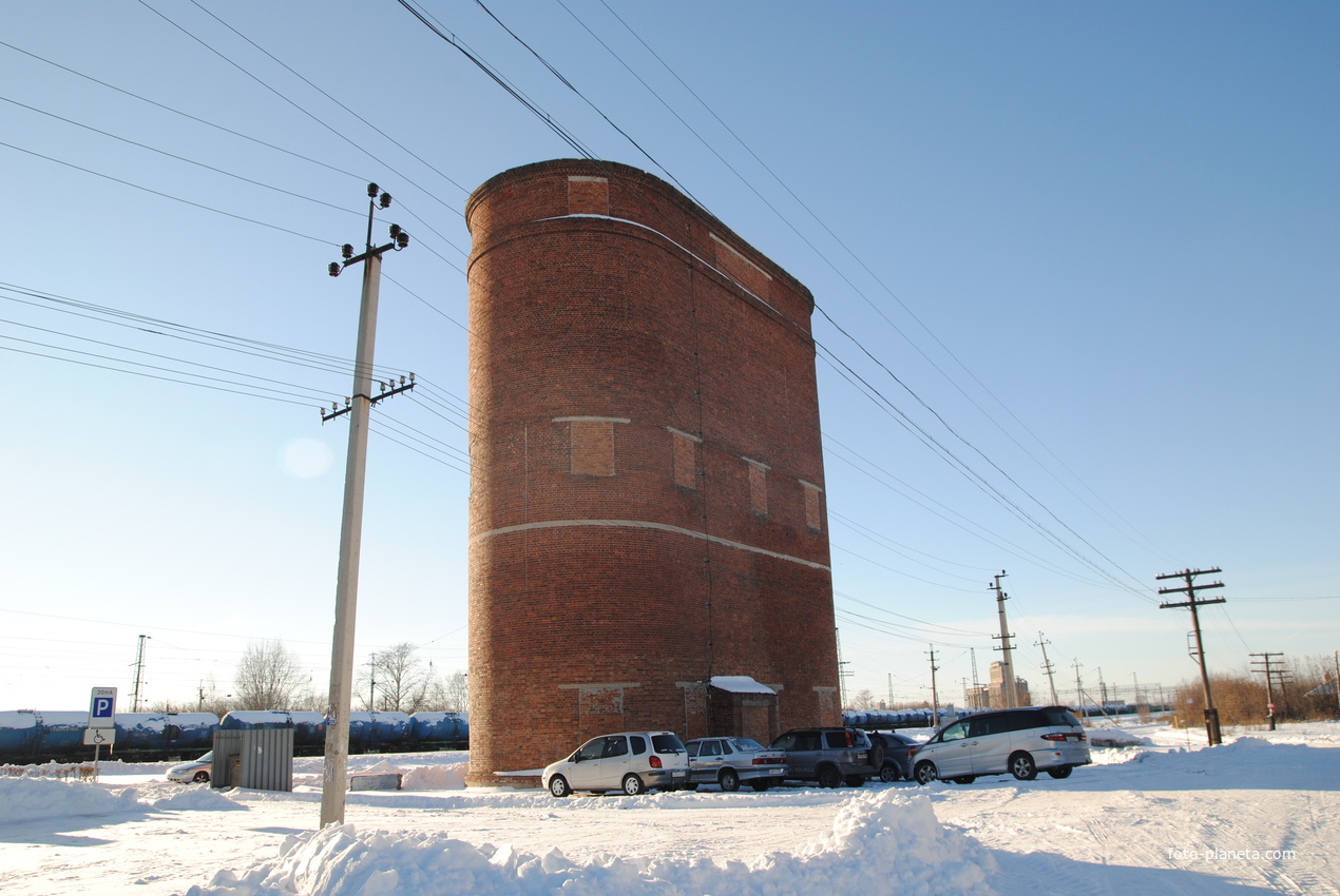 Памятник. Станция очистки и подготовки воды при паровозной тяге.