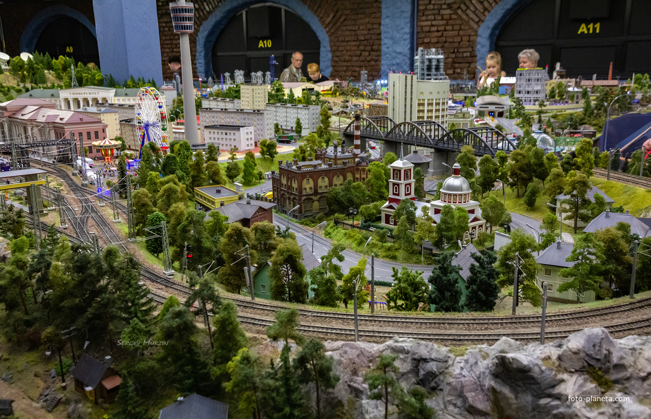 Санкт-Петербург.  Московский район. Музей "Гранд Макет Россия"
