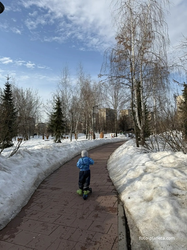 В Люблино - Весна пришла