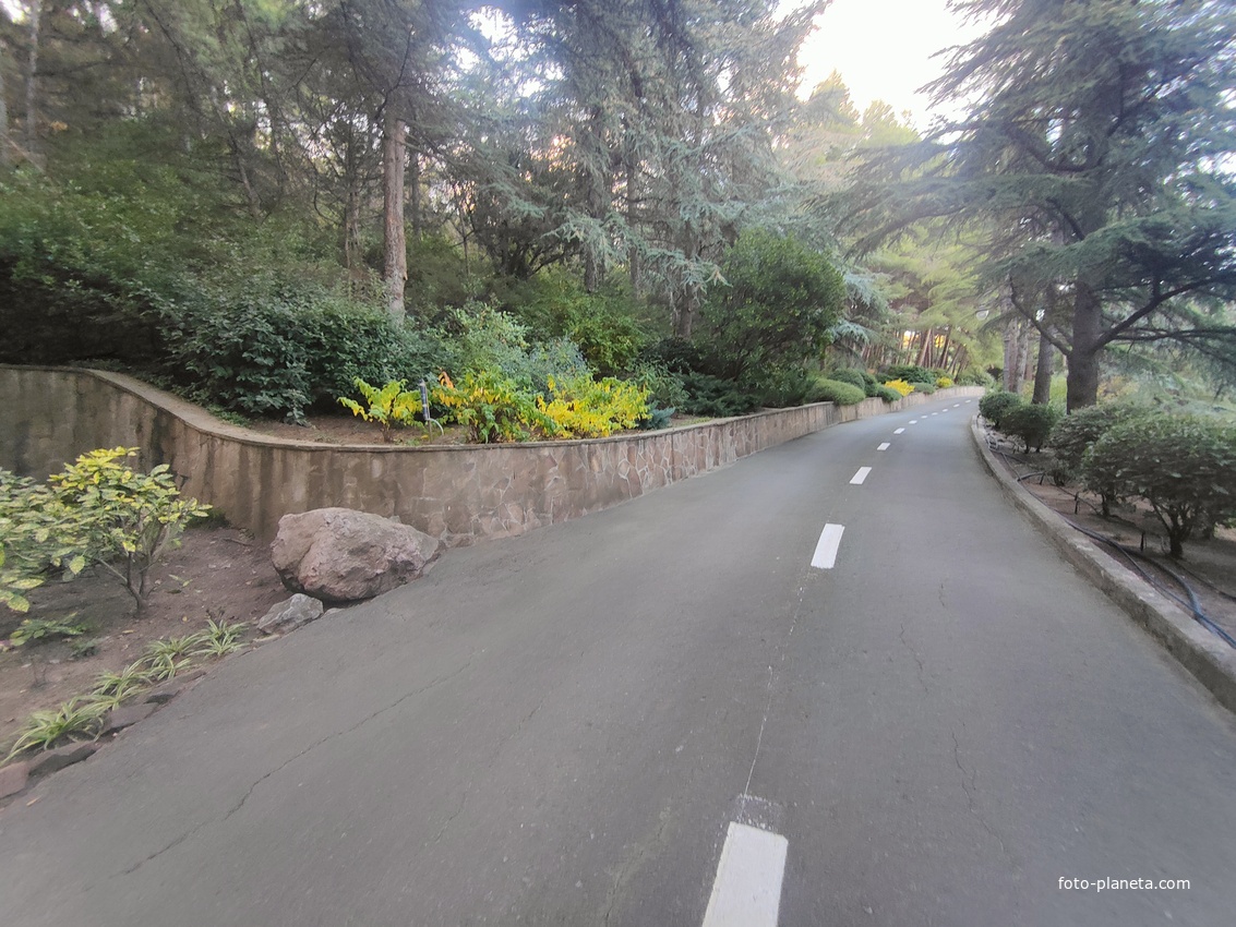 Парк «Айвазовское» — ландшафтный парк на берегу Чёрного моря. Расположен у подножия Медведь-горы в посёлке.