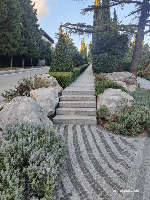 Парк «Айвазовское» — ландшафтный парк на берегу Чёрного моря. Расположен у подножия Медведь-горы в посёлке.