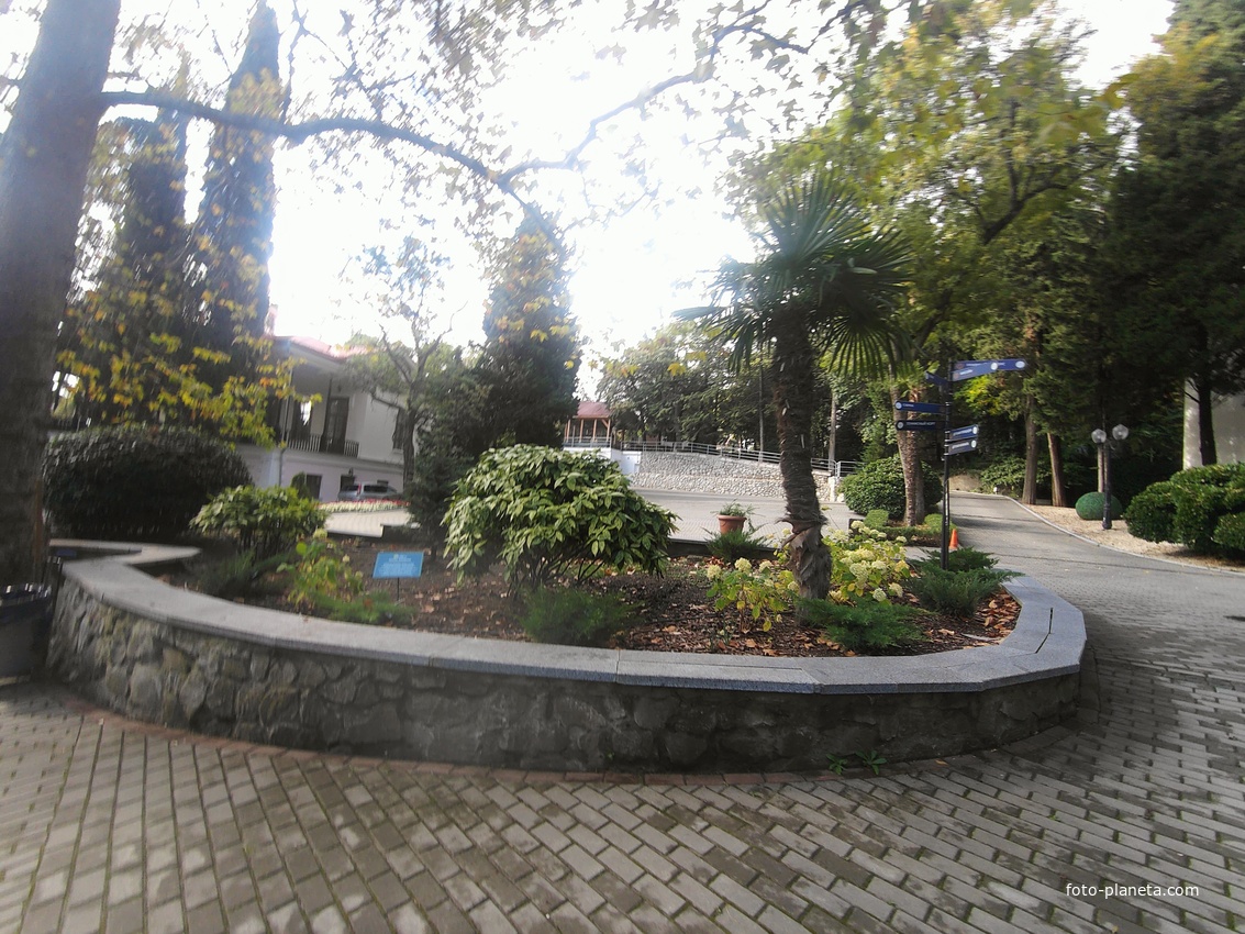 Парк на территории санатория «Пушкино» — памятник садово-парковой архитектуры начала XIX века.