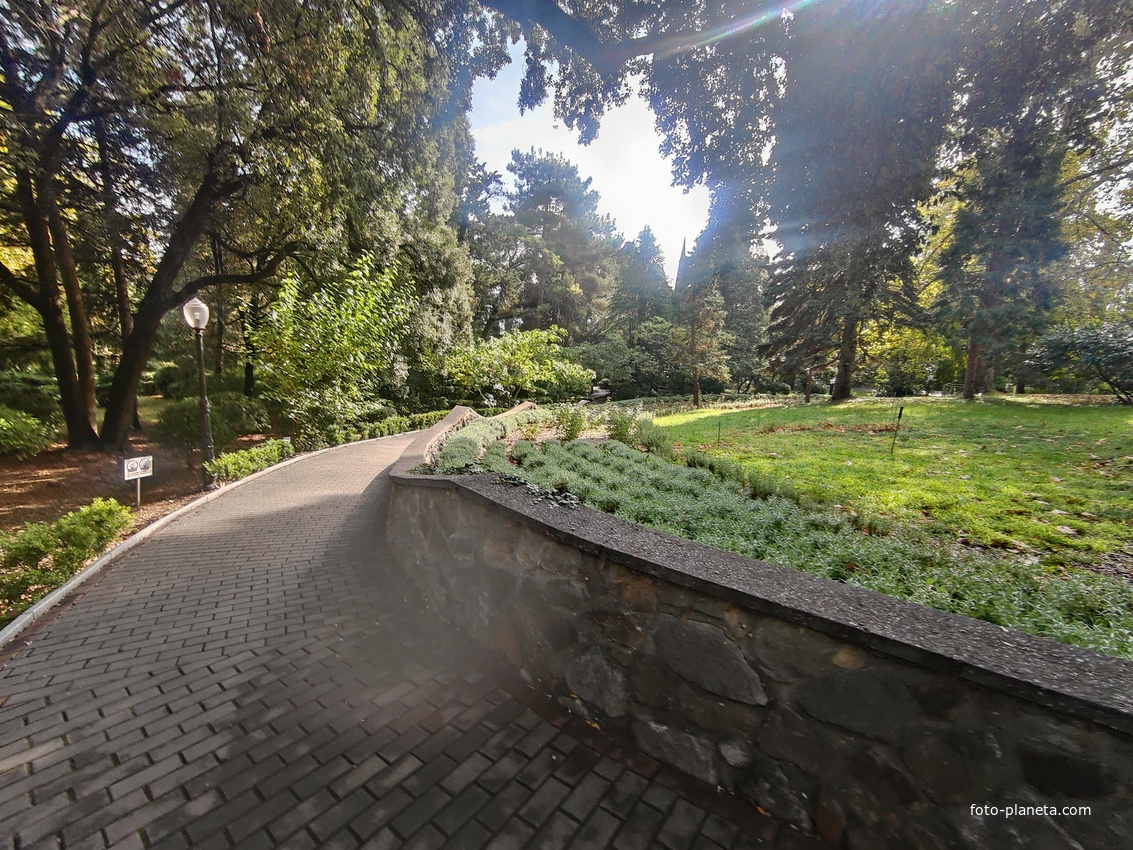 Парк на территории санатория «Пушкино» — памятник садово-парковой архитектуры начала XIX века.