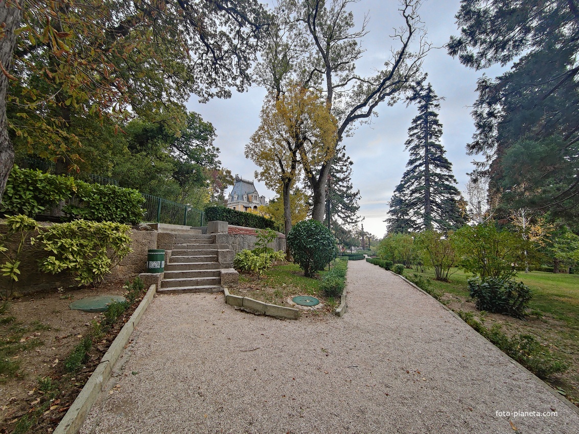 Массандровский дворцово-парковый ансамбль. Парк был заложен в 1822 году на месте грабового леса немецким садовником Карлом Кебахом.