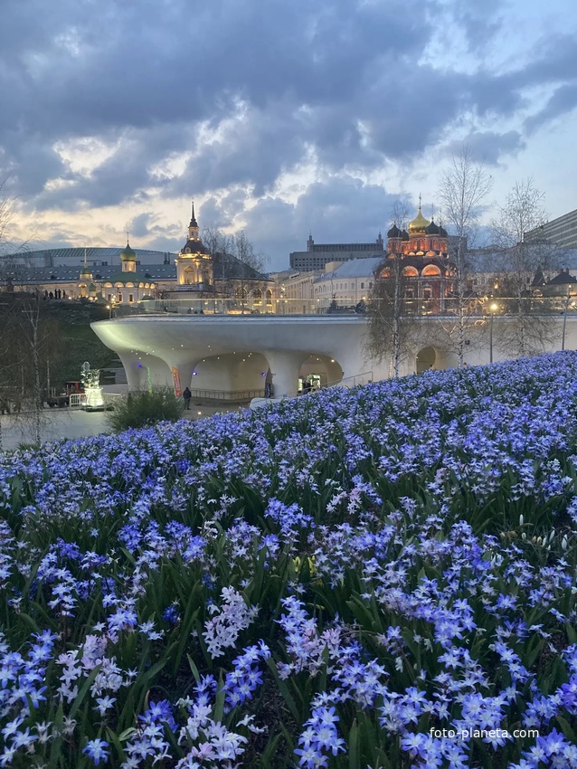 Парящий мост в Зарядье