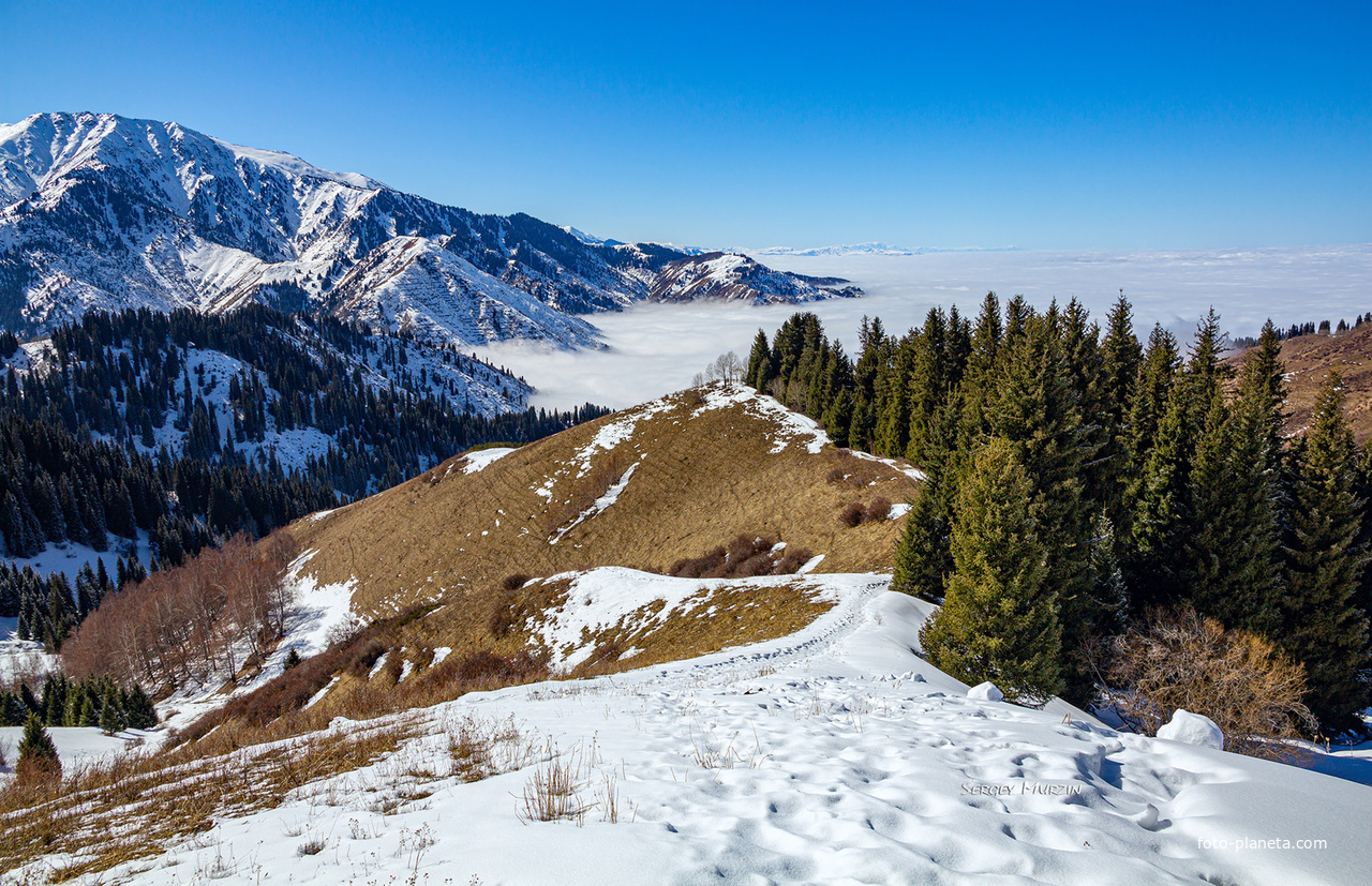 Алматы. Иле-Алатауский национальный парк. Ущелье Ким асар.