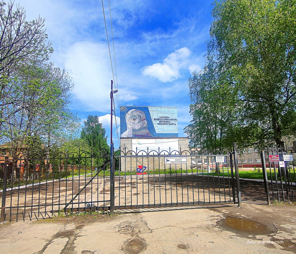 Рязанский медицинский колледж на ул. Баженова.