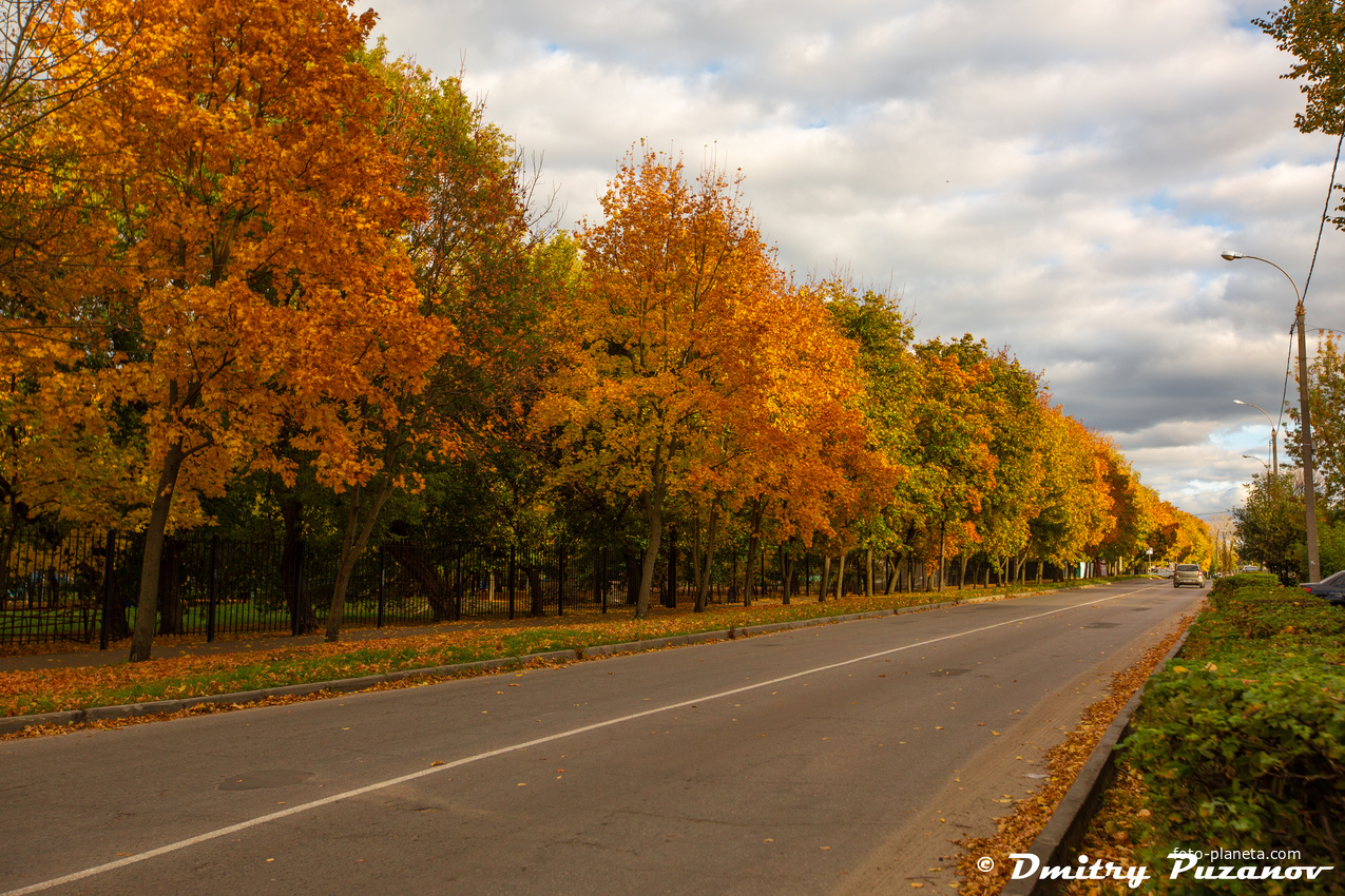 Перекресток улиц Калинина и Московской