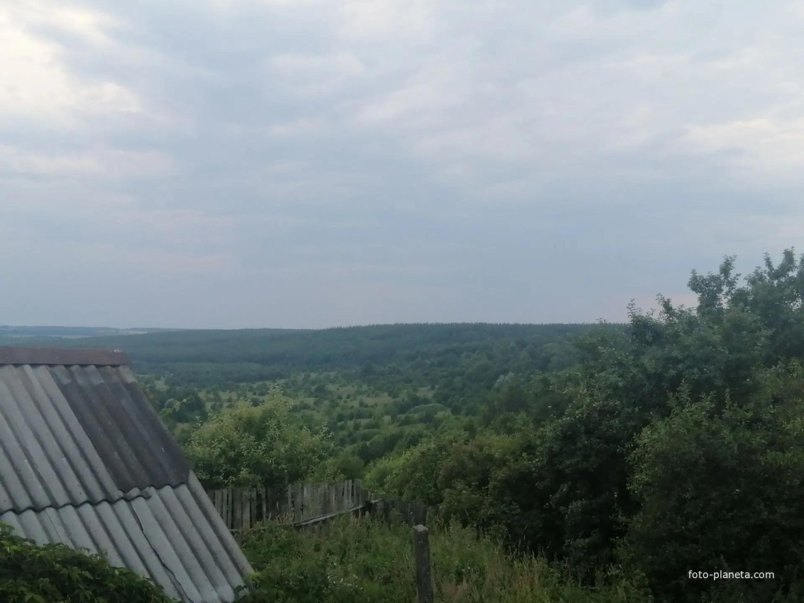 Вид на речку Унжу