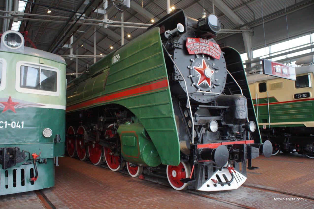 Пассажирский паровоз П36-0251