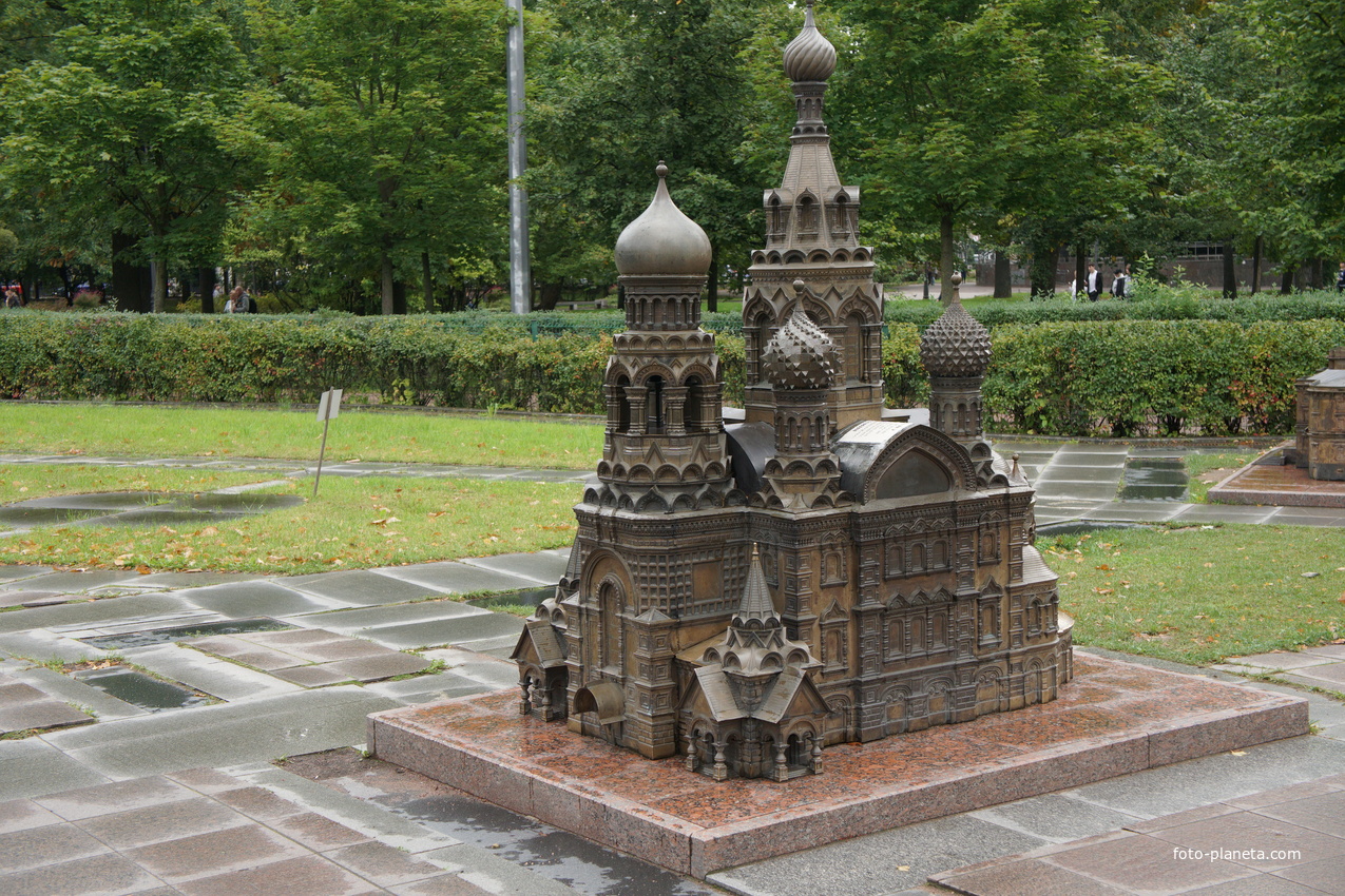 Макет храма Воскресения Христова