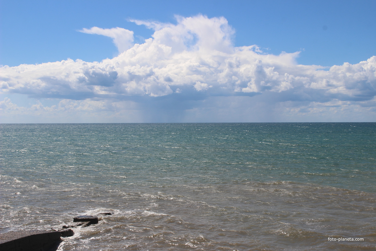 Вид на море.