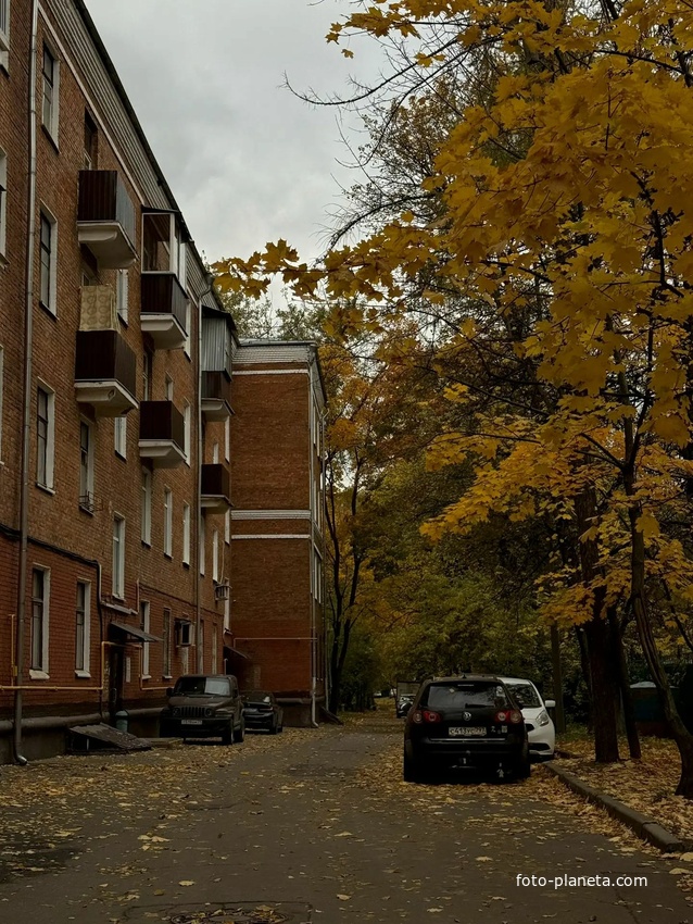 В Гольяново на ул. Амурской - Осень