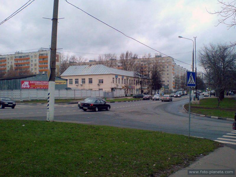 Перекрёсток Ряжской и Бирюлевской улицы