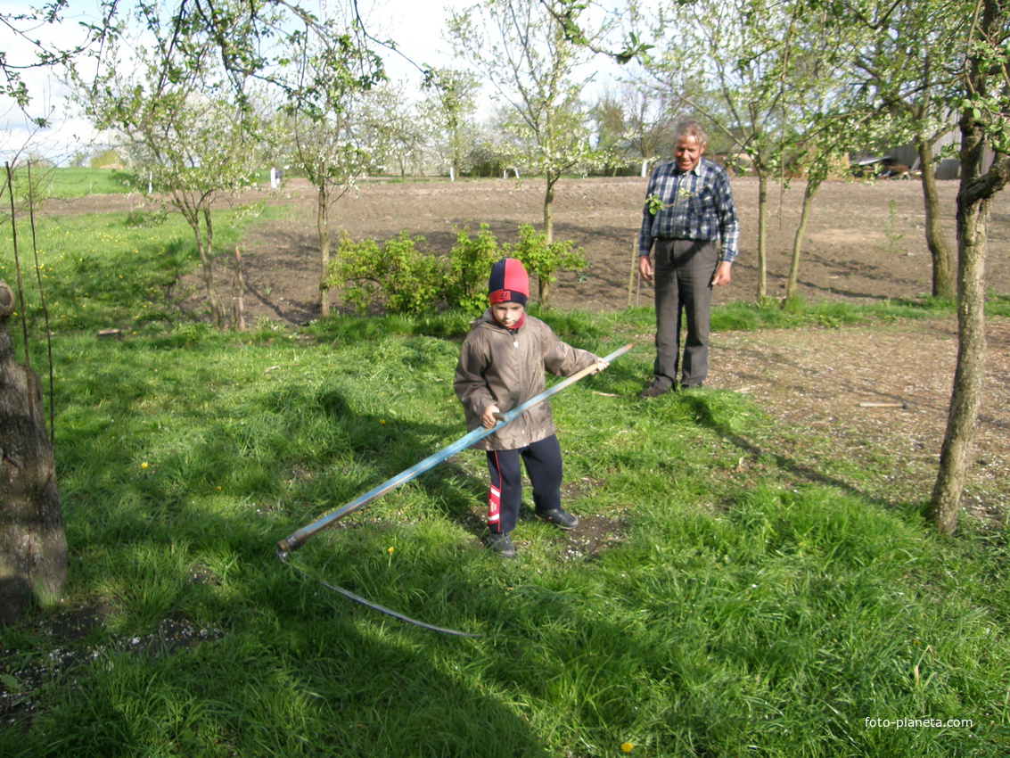 косьба в постойном