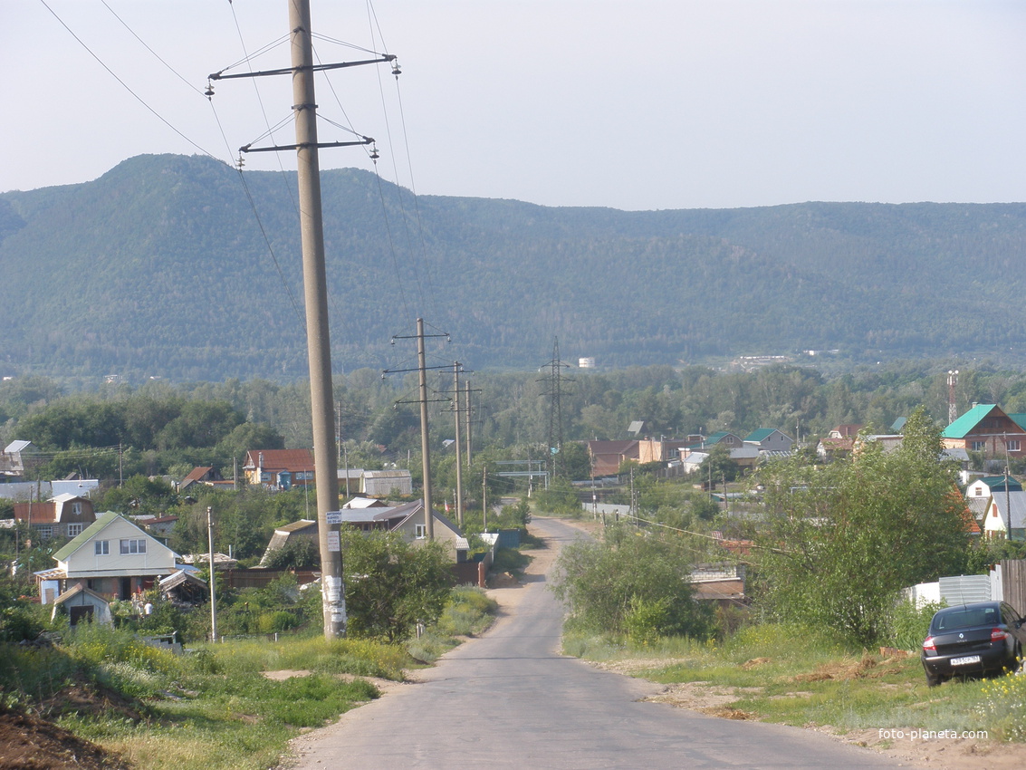 Вид на Жигулевские горы