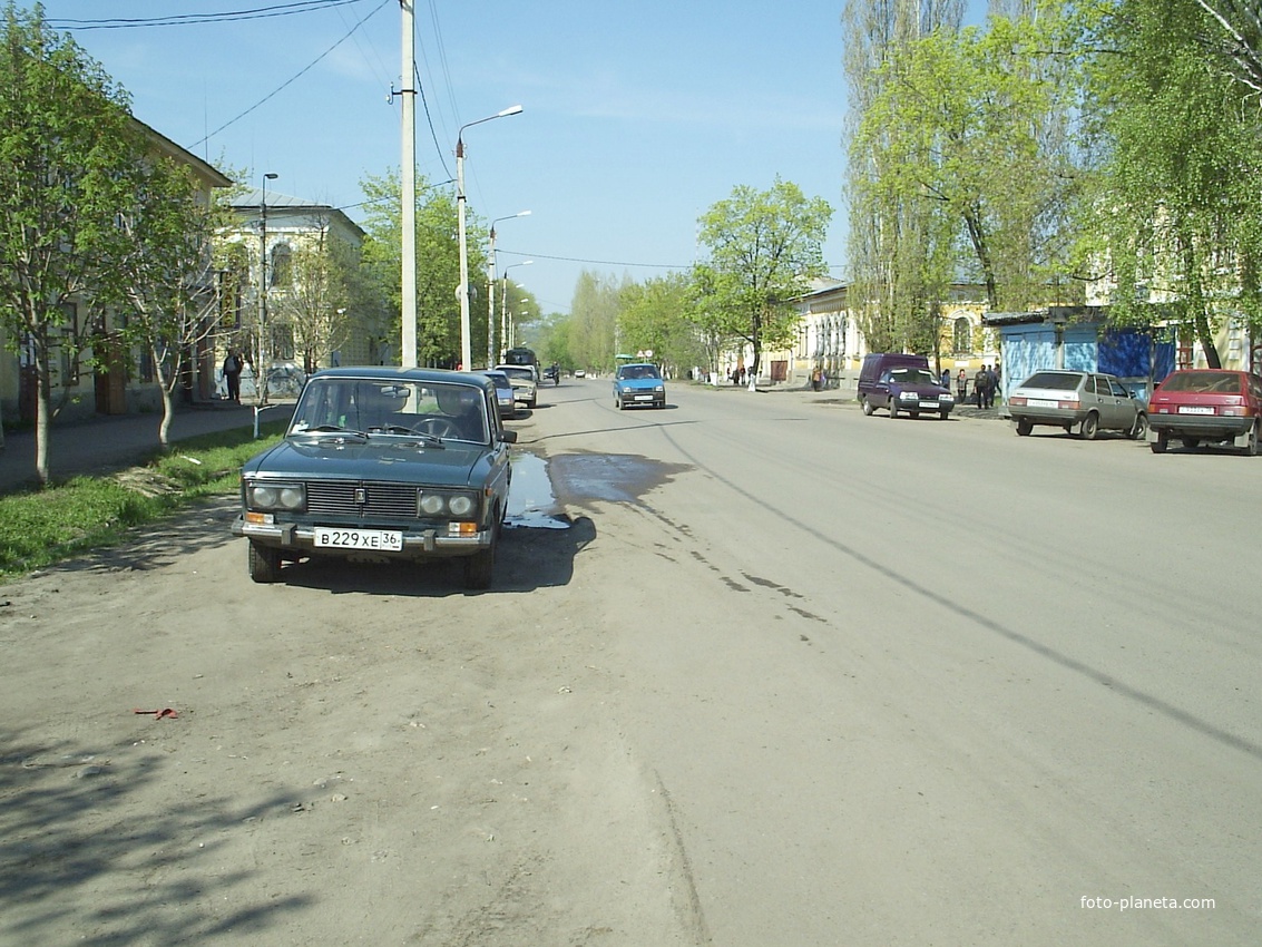 Улица к ЦПКиО в г.Борисоглебске