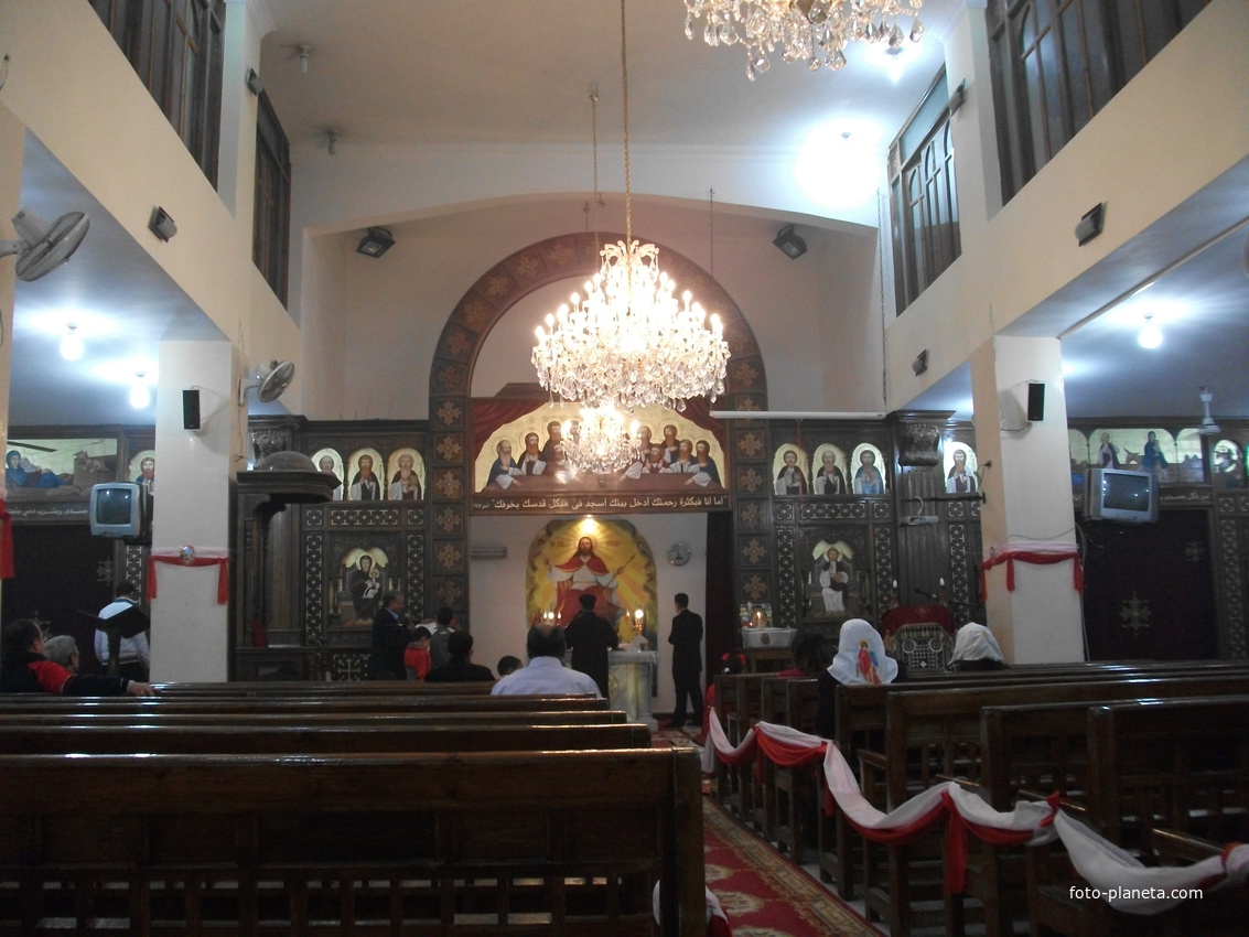 Церковь коптов в Хургаде