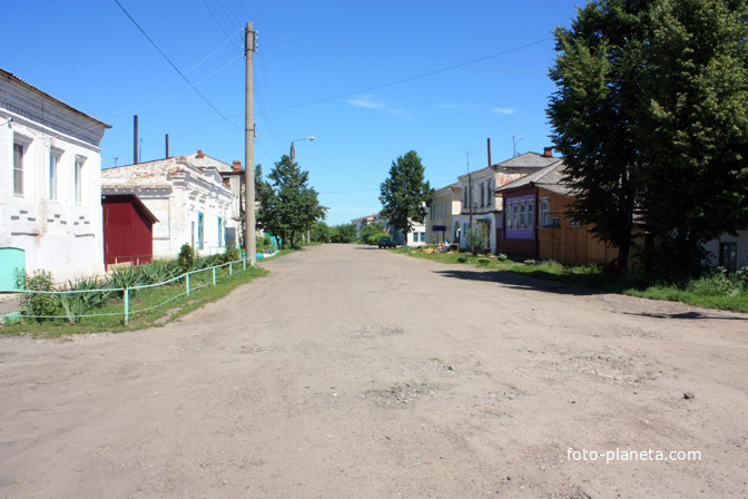 Улица. Когда-то казалась большой.Санчурск.