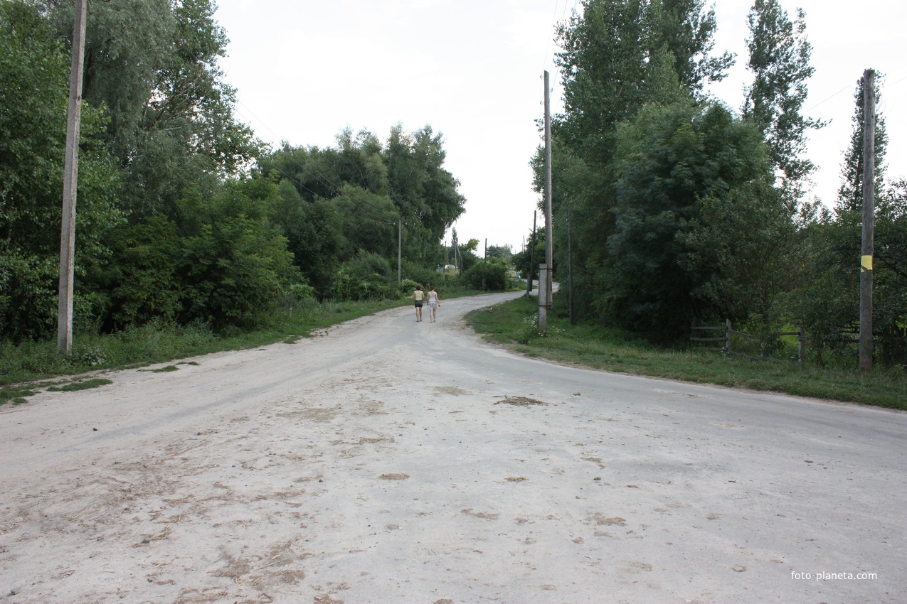 село Красноселка (вид на мост).