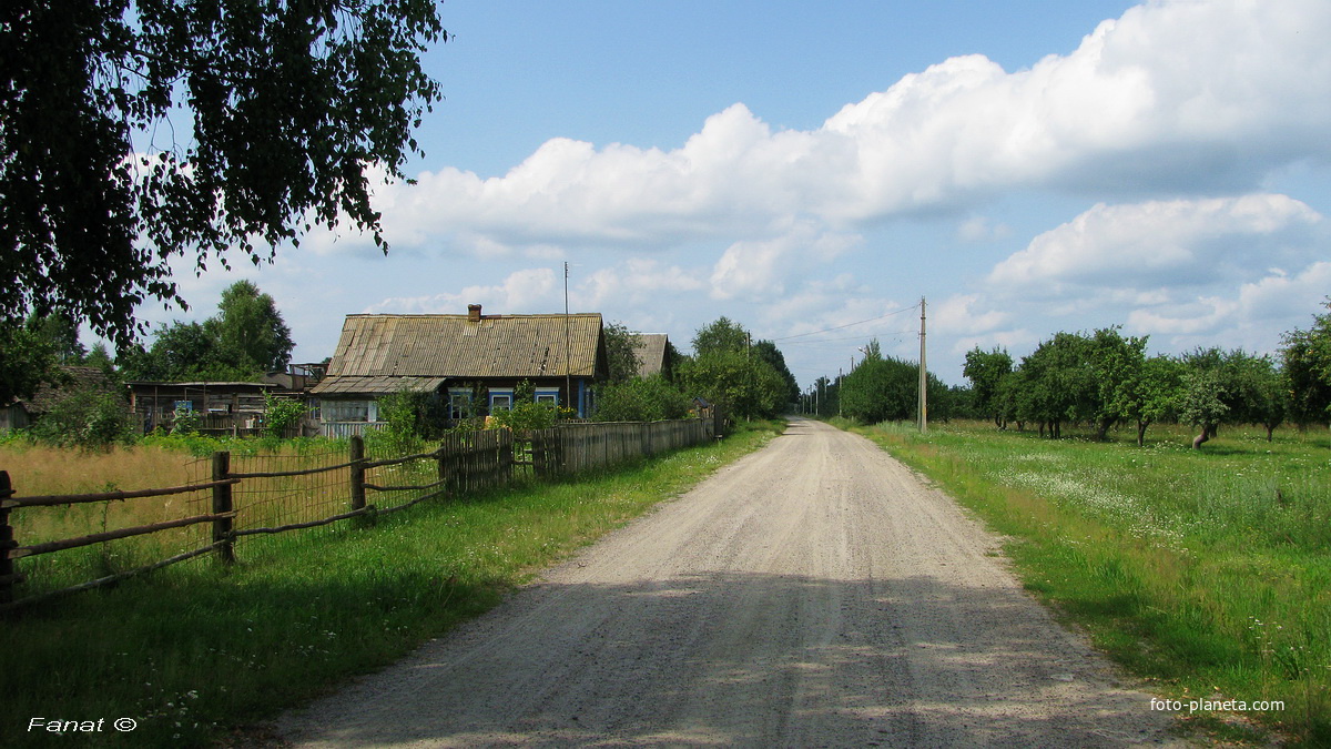 Улица Совхозная, вид со стороны фермы
