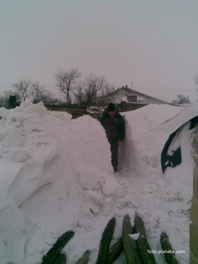Новая Кугульта Зима 2010