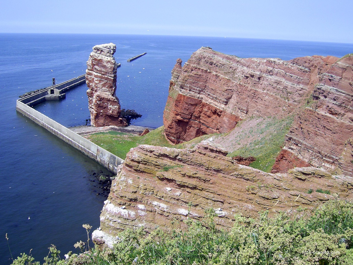 Helgoland. Die &quot;Lange Anna&quot;