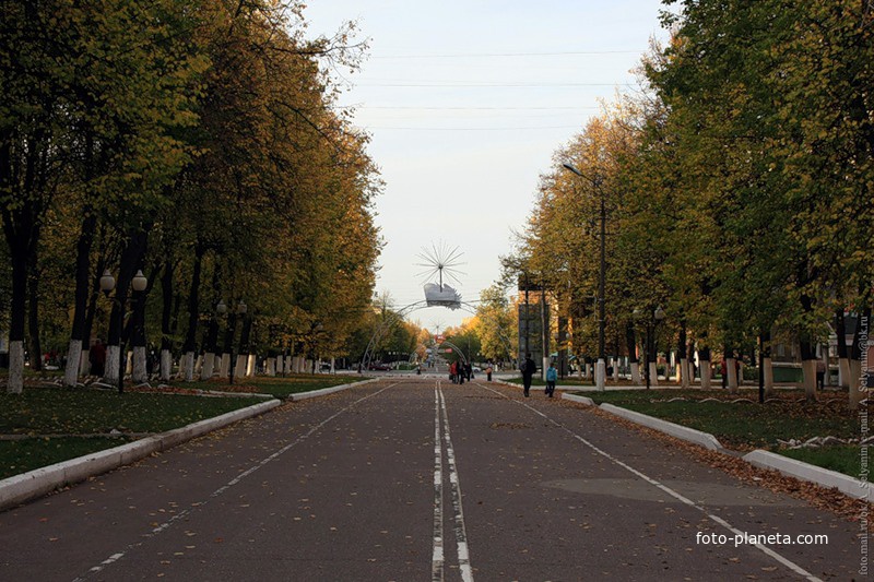 Пешеходная зона ул. Проспект Победы