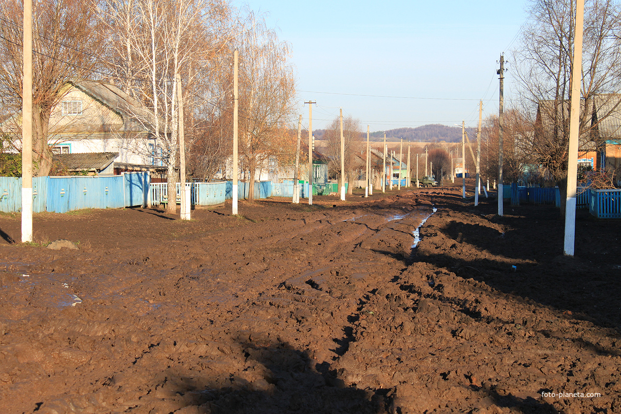 Алтаево. Осенняя распутица.