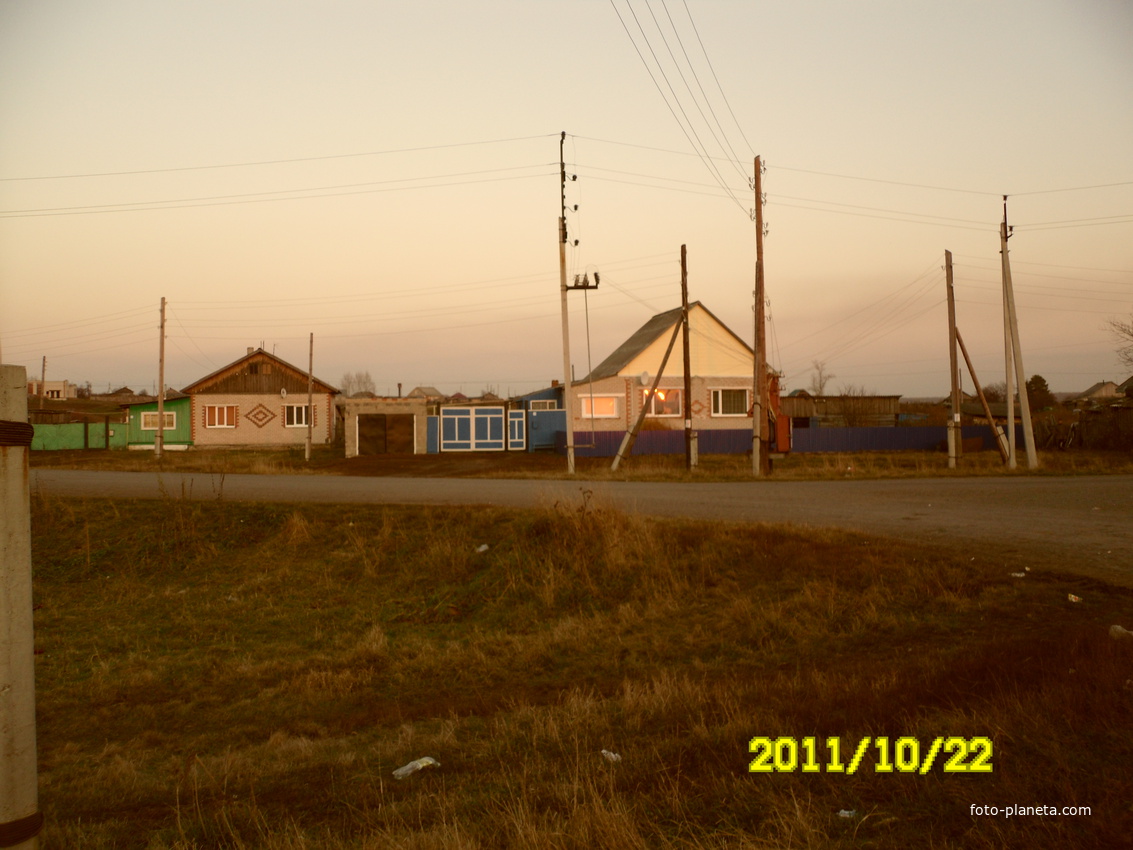Завьяловская осень - деревенька