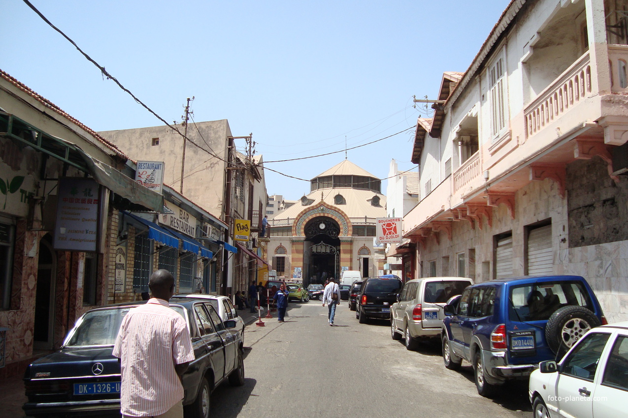 старый рынок Дакара