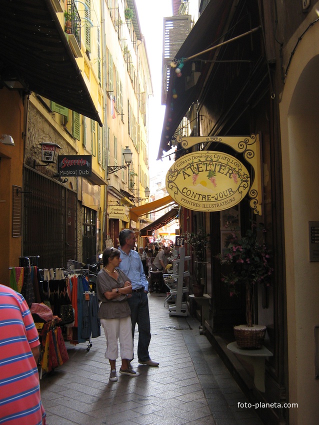 la rue à Nice