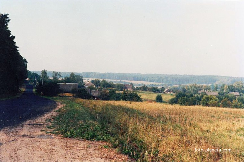 Деревня Хотенчицы (панорама)