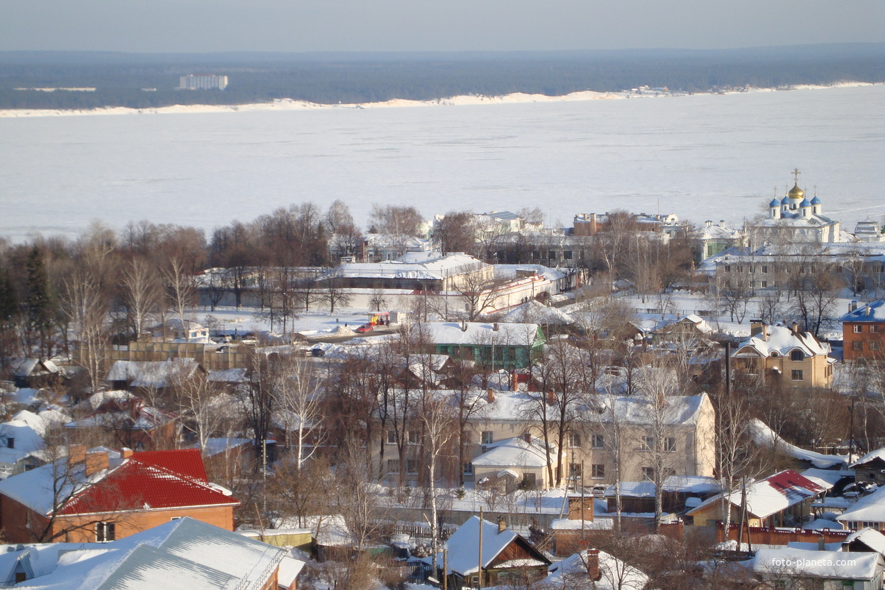 вид на Волгу