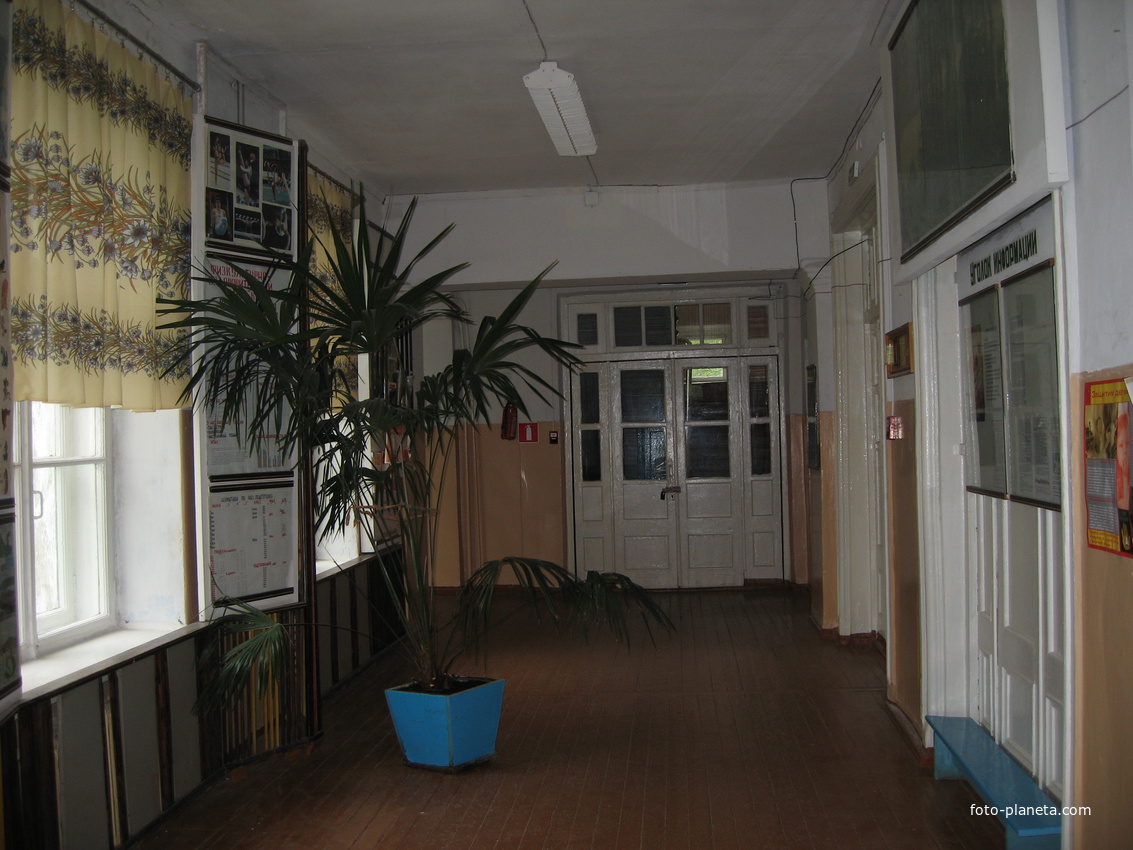 Родная школа в Песчаном 07.2009