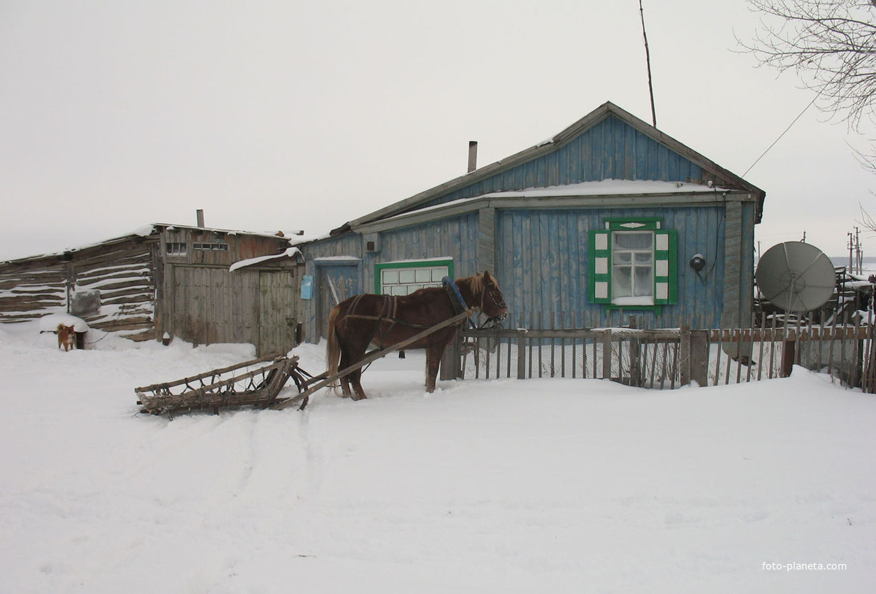 Зима в Верхнем Бурлуке