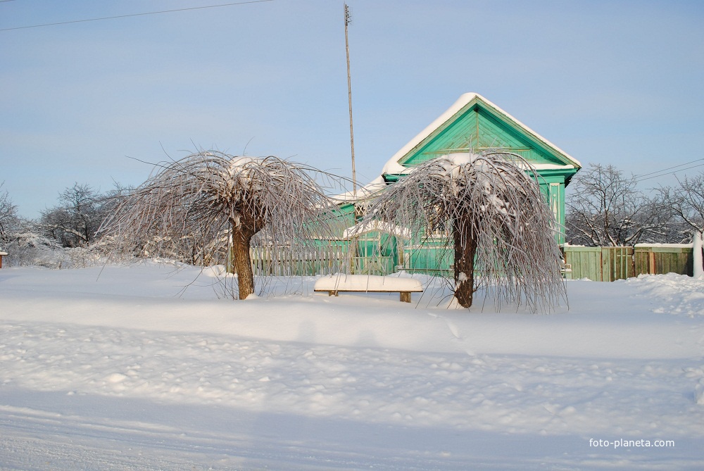 Славцево зимой