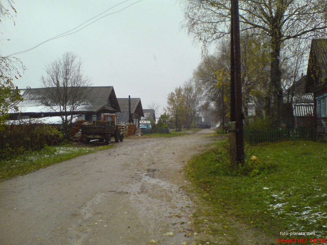 Фешино Вид на деревню 2007 год
