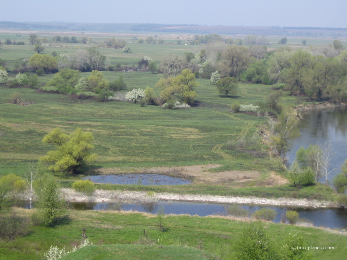 с. Попівка. Заливні луки