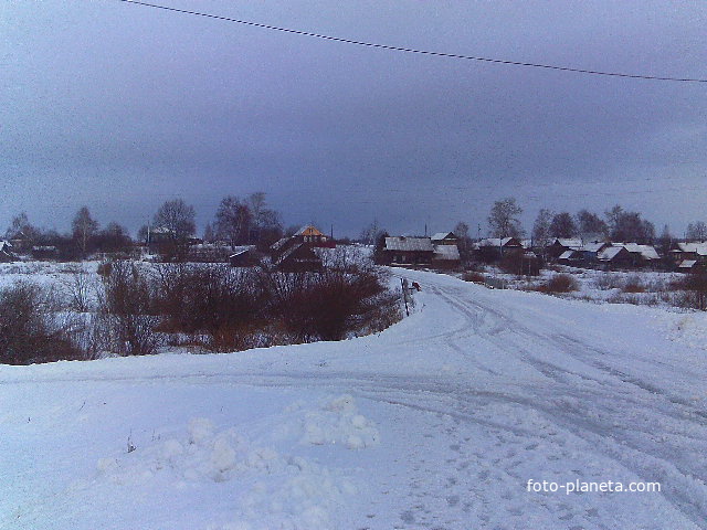 В д.Веселово зимой