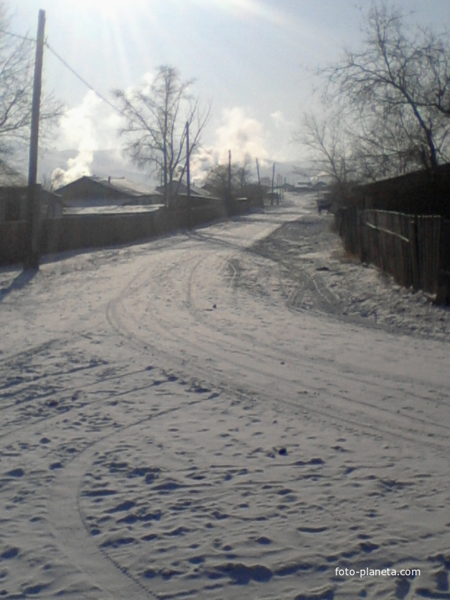 Снежные улицы