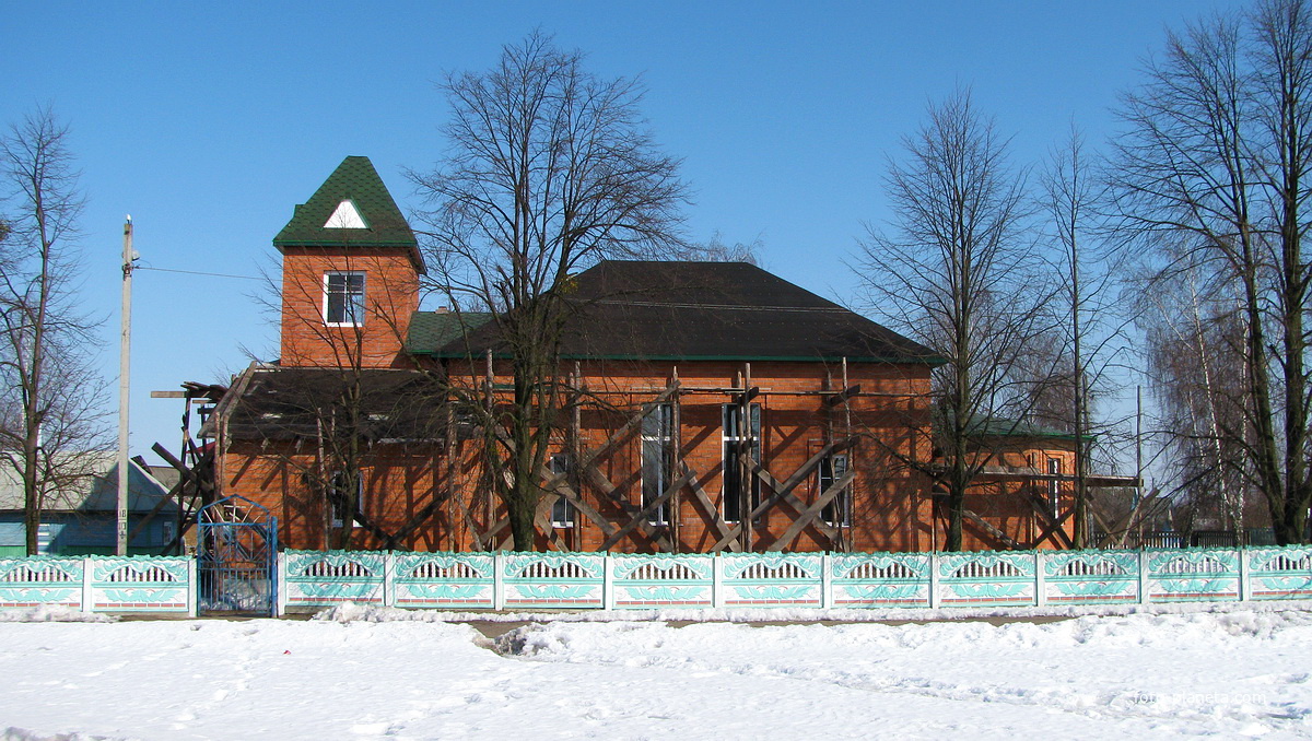 Церковь Успения Пресвятой Богородицы (во время реконструкции)