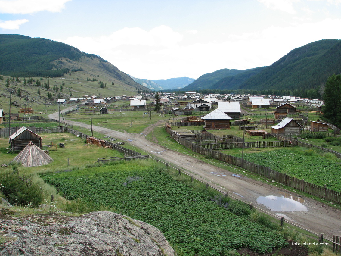 Село Саратан. 2006 г.