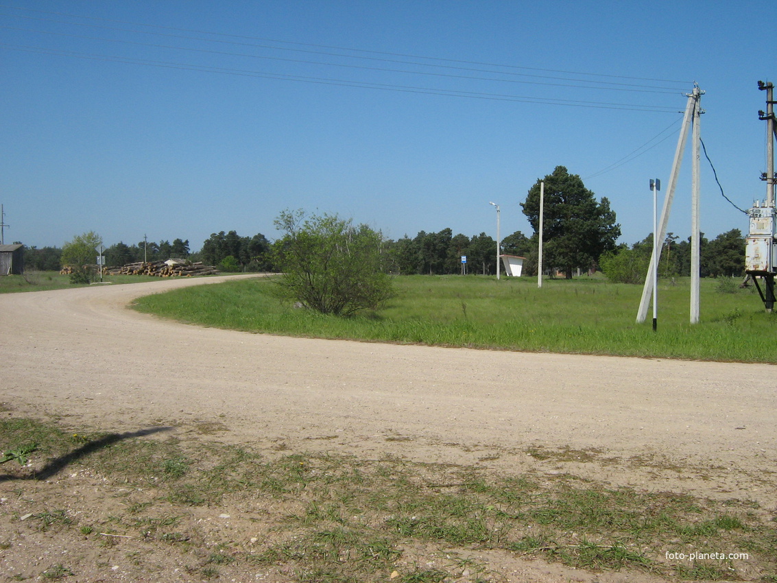 Абакумы, автобусная остановка