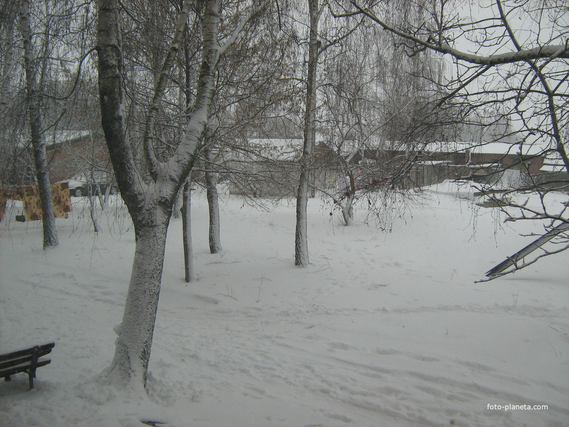 Зимой в селе 2012г.