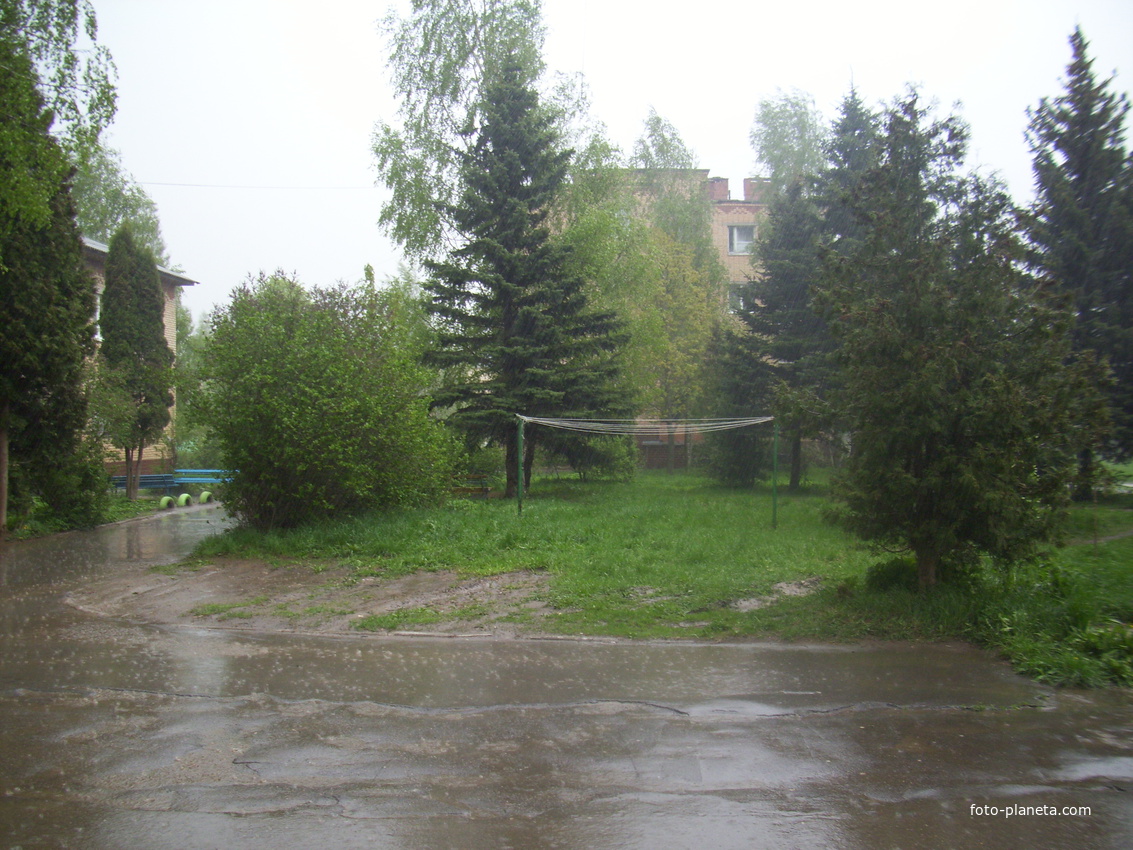 Дождь в Струбково.