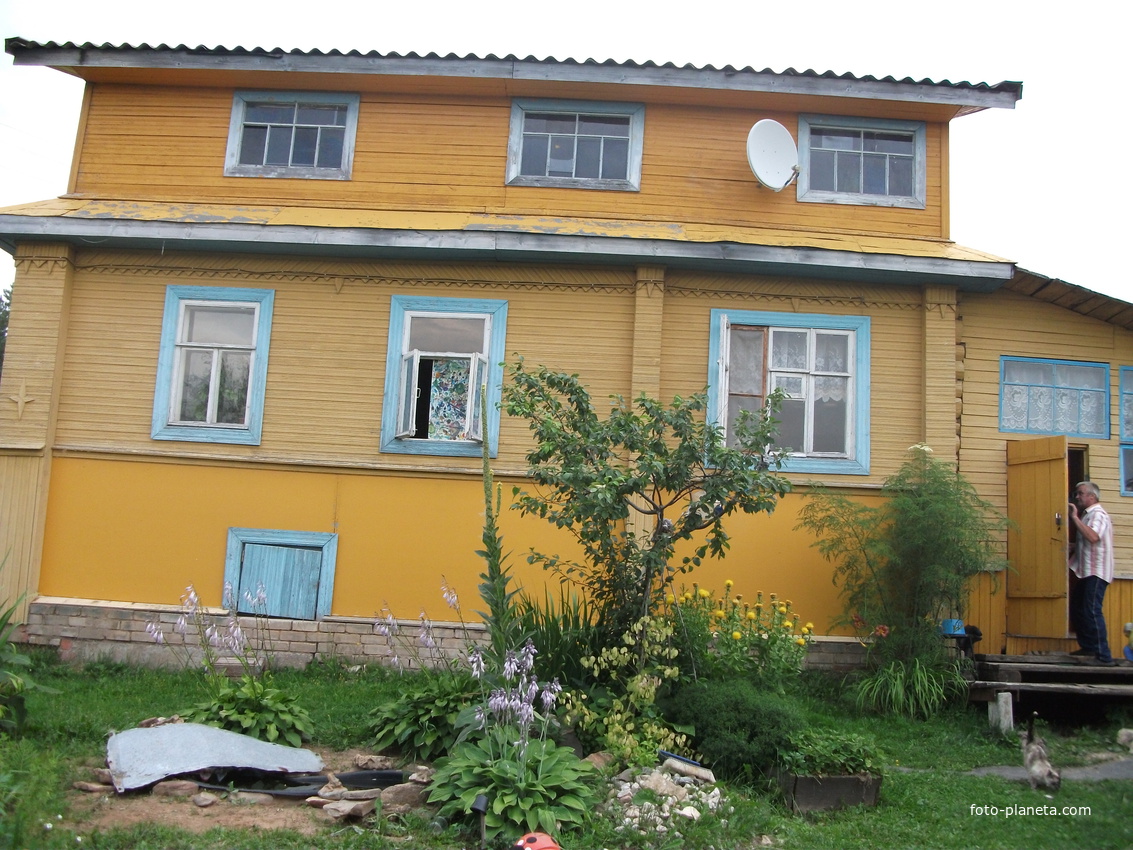 Дом деревни Зиновково