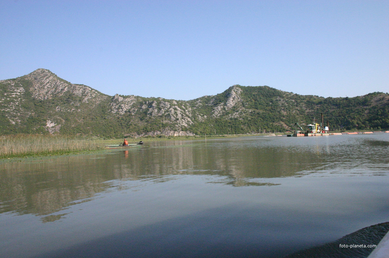 Рыбаки на Скадарском озере